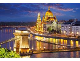 Castorland Puzzle Vue de Budapest au coucher du soleil 2000 pièc