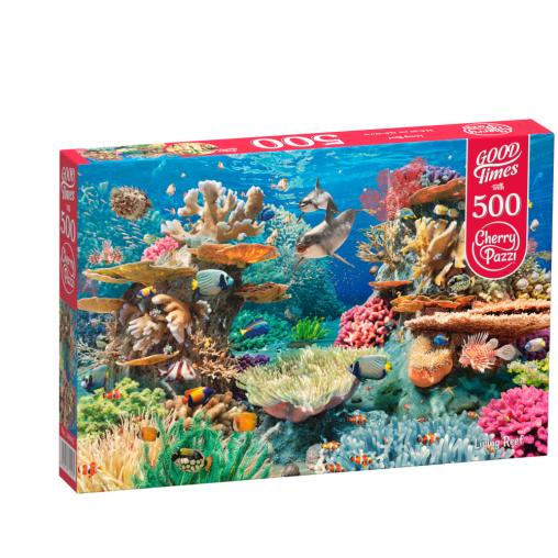 Puzzle Cherry Pazzi Arrecife Viviente de 500 Piezas