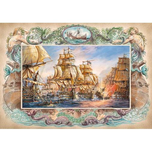 Puzzle Cherry Pazzi Batalla Naval de 2000 Piezas