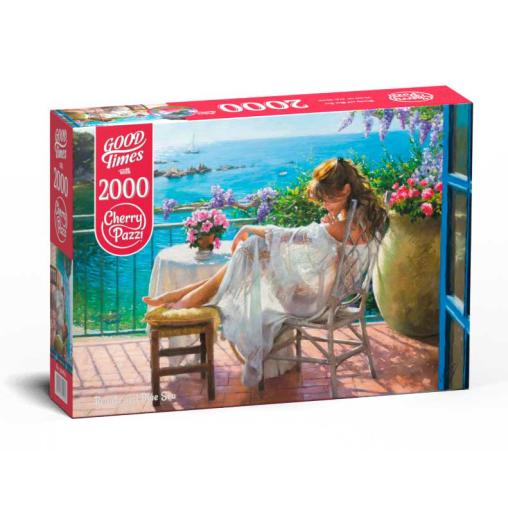 Puzzle Cherry Pazzi Belleza y Mar Azul de 2000 Piezas