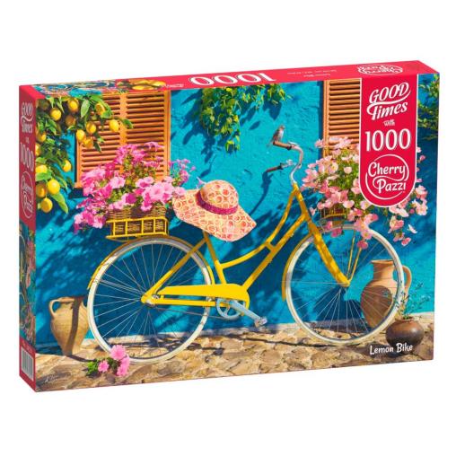 Puzzle Cherry Pazzi Bicicleta Limón de 1000 Piezas