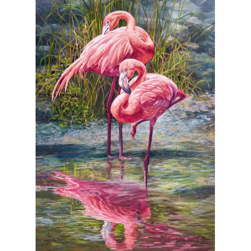 Puzzle Cherry Pazzi Flamencos de 1000 Piezas