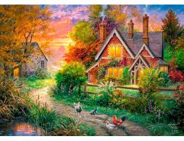 Puzzle Cherry Pazzi Calidez del Hogar de 500 Piezas