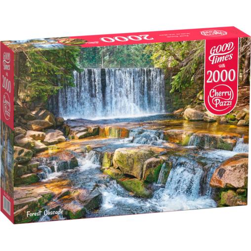 Puzzle Cherry Pazzi Cascada del Bosque de 2000 Piezas