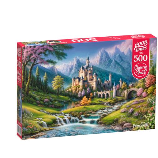 Puzzle Cherry Pazzi Castillo de Hadas de 500 Piezas