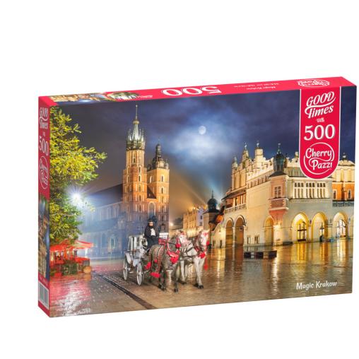 Puzzle Cherry Pazzi Cracovia Mágica de 500 Piezas