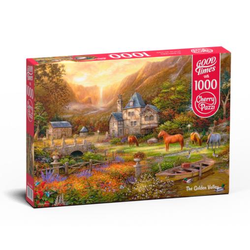 Puzzle Cherry Pazzi El Valle Dorado de 1000 Piezas