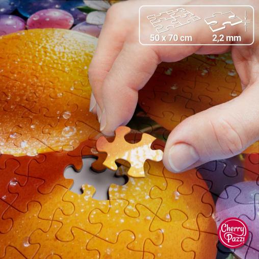 Puzzle Cherry Pazzi Frutas Soleadas de 1000 Piezas