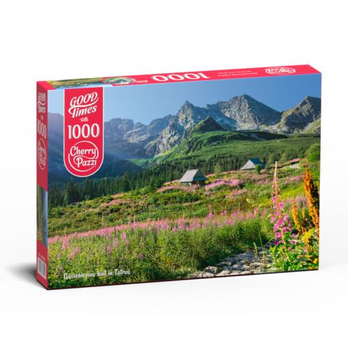 Puzzle Cherry Pazzi Hala Gasienicowa, montañas Tatra de 1000 Pz