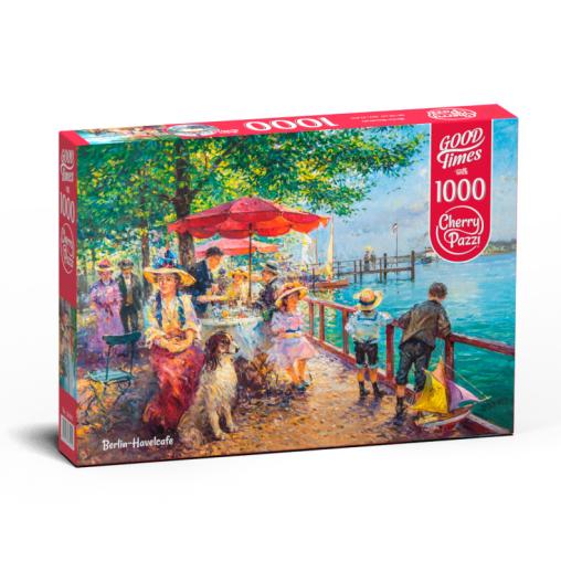 Puzzle Cherry Pazzi Berlin-Havelcafe de 1000 Piezas