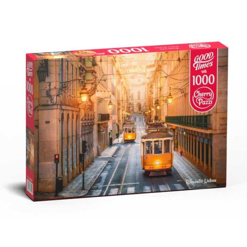 Puzzle Cherry Pazzi Lisboa Romántica de 1000 Piezas