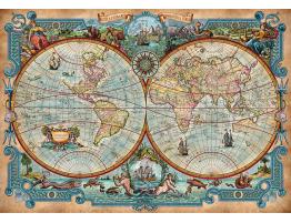 Puzzle Cherry Pazzi Mapa de los Grandes Descubrimientos 2000 Pie