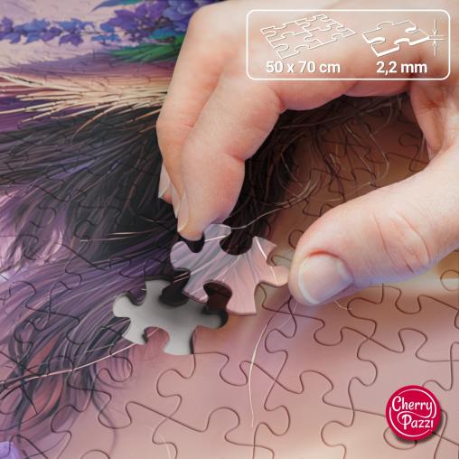 Puzzle Cherry Pazzi Musa de la Lavanda de 1000 Piezas