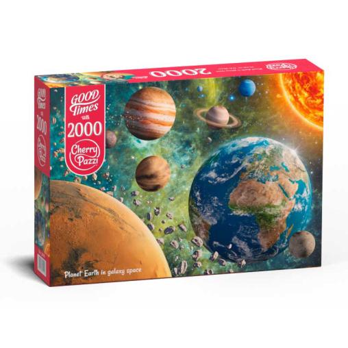 Puzzle Cherry Pazzi Planeta Tierra en el Espacio de 2000 Pzs