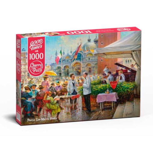 Puzzle Cherry Pazzi Plaza San Marco Venecia de 1000 Pzs