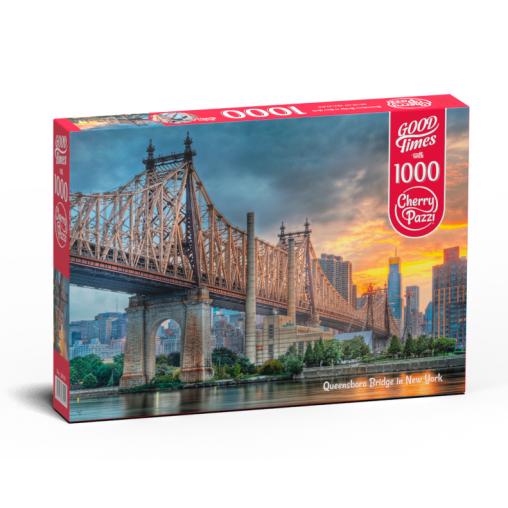 Puzzle Cherry Pazzi Puente Queensboro en Nueva York de 1000 Pzs