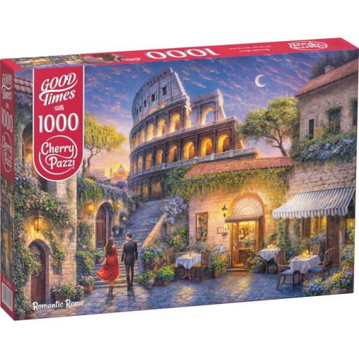 Puzzle Cherry Pazzi Roma Romántica de 1000 Piezas