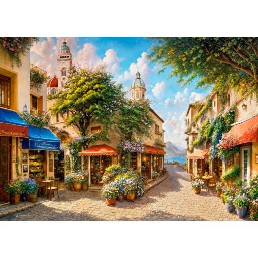 Puzzle Cherry Pazzi Vacaciones Italianas de 1000 Piezas