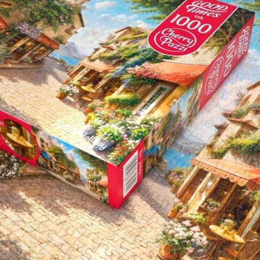 Puzzle Cherry Pazzi Vacaciones Italianas de 1000 Piezas