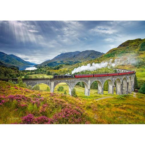 Puzzle Cherry Pazzi Viaducto Glenfinnan de 1000 Piezas