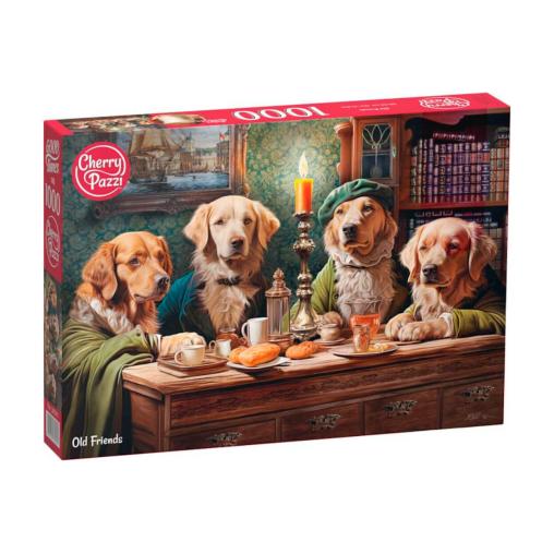 Puzzle Cherry Pazzi Viejos Amigos de 1000 Piezas