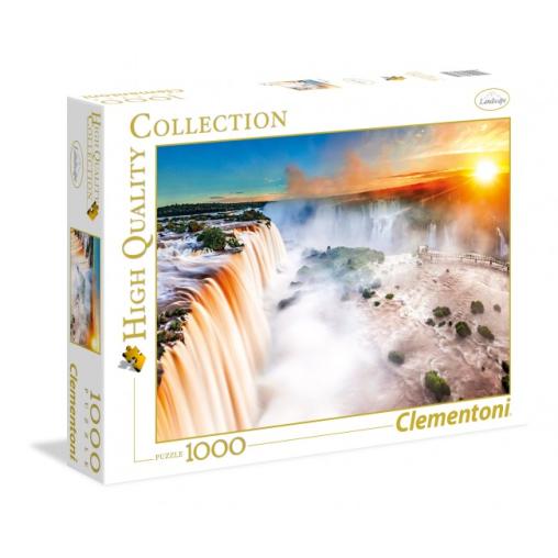 Puzzle Clementoni Amanecer en las Cataratas de 1000 Piezas