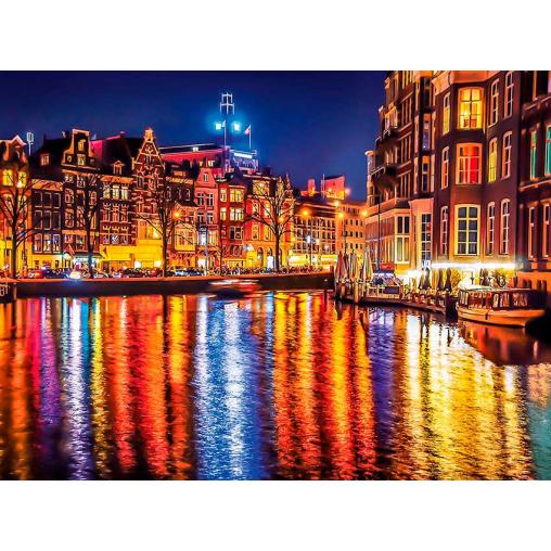 Puzzle Clementoni Amsterdam de 500 Piezas