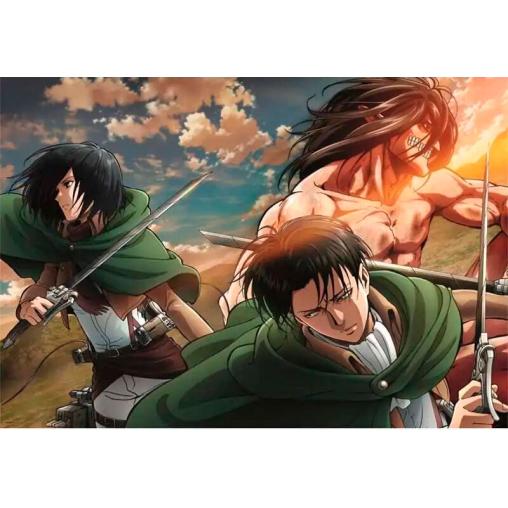 Puzzle Clementoni Anime Cube Attack on Titan de 500 Pzs