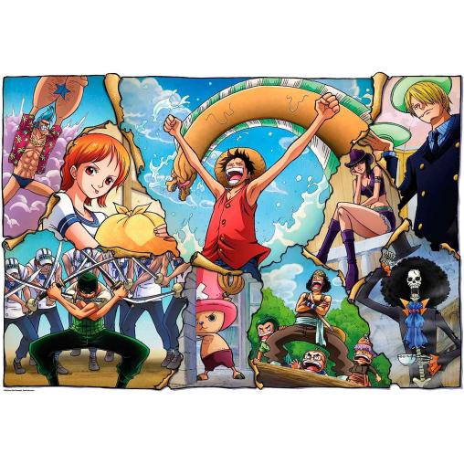 Puzzle Clementoni Anime Cube One Piece de 500 Piezas