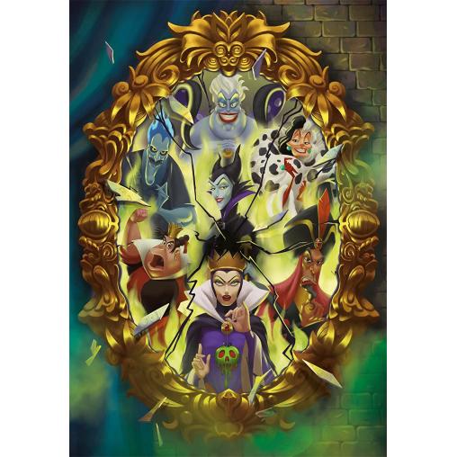 Puzzle Clementoni Aniversario Disney Villanos de 1000 Piezas