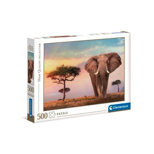 Puzzle Clementoni Atardecer Africano de 500 Piezas