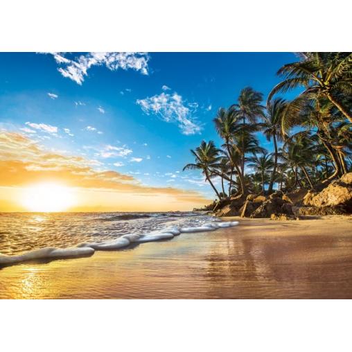 Puzzle Clementoni Atardecer Tropical de 1500 Piezas