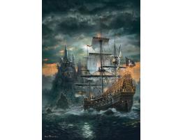 Puzzle Clementoni Barco Pirata de 1500 Piezas