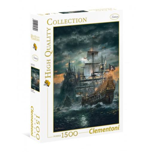 Puzzle Clementoni Barco Pirata de 1500 Piezas