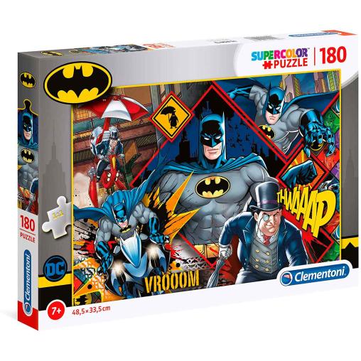 Puzzle Clementoni Batman Contra El Pingüino de 180 Piezas