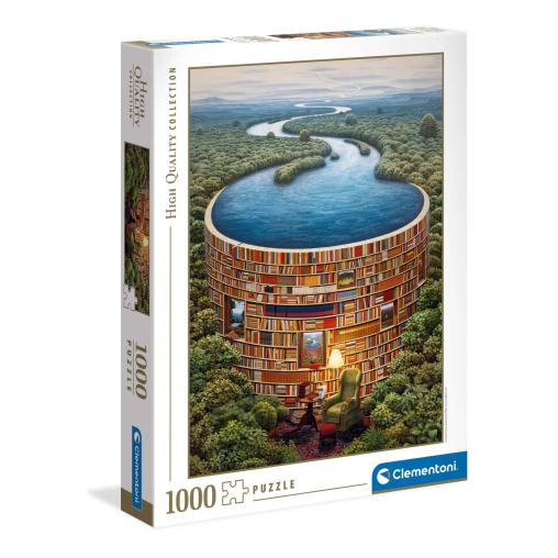 Puzzle Clementoni Bibliodame de 1000 Piezas