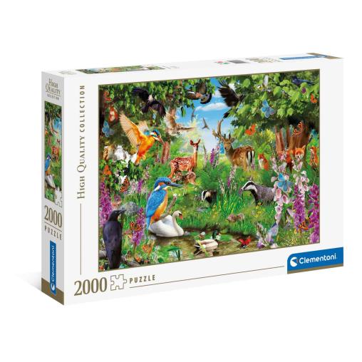 Puzzle Clementoni Bosque Fantástico de 2000 Piezas