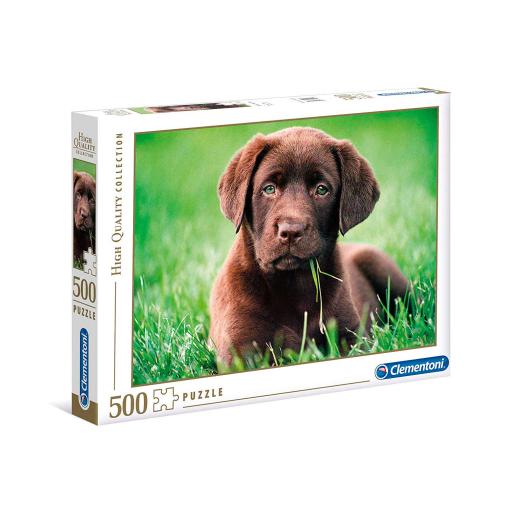 Puzzle Clementoni Cachorro Chocolate de 500 Piezas