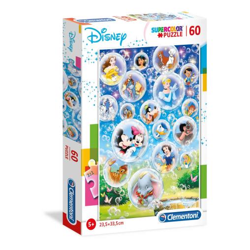 Puzzle Clementoni Clásicos Disney de 60 Piezas