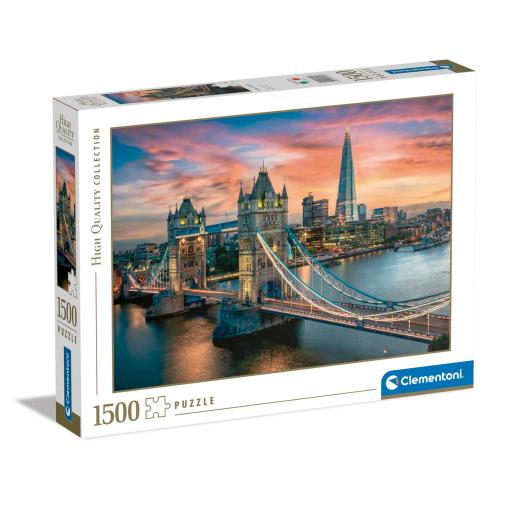 Puzzle Clementoni Crepúsculo de Londres de 1500 Piezas