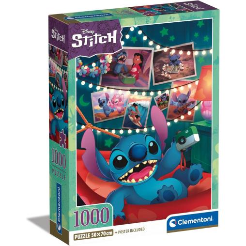 Puzzle Clementoni Disney Stitch de 1000 Piezas