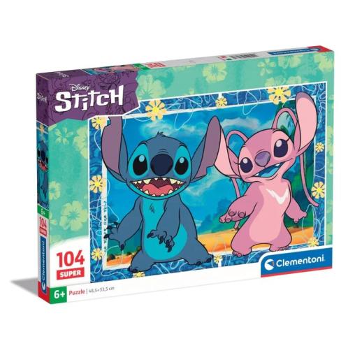 Puzzle Clementoni Disney Stitch 3 de 104 Piezas