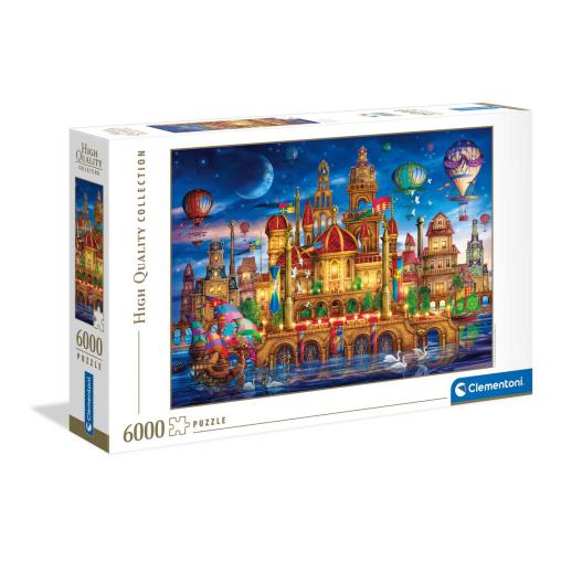 Puzzle Clementoni Downtown Ciudad Mágica 6000 Piezas