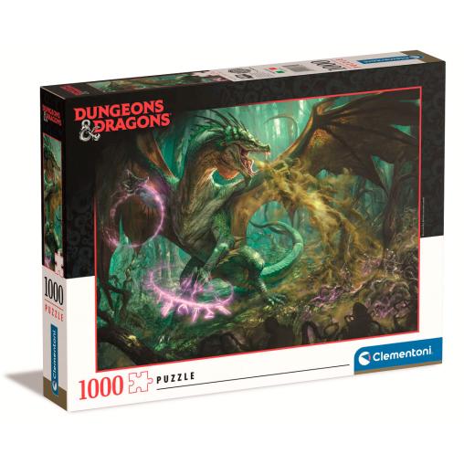 Puzzle Clementoni Dungeons and Dragons 2 de 1000 Piezas