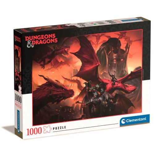 Puzzle Clementoni Dungeons and Dragons de 1000 Piezas