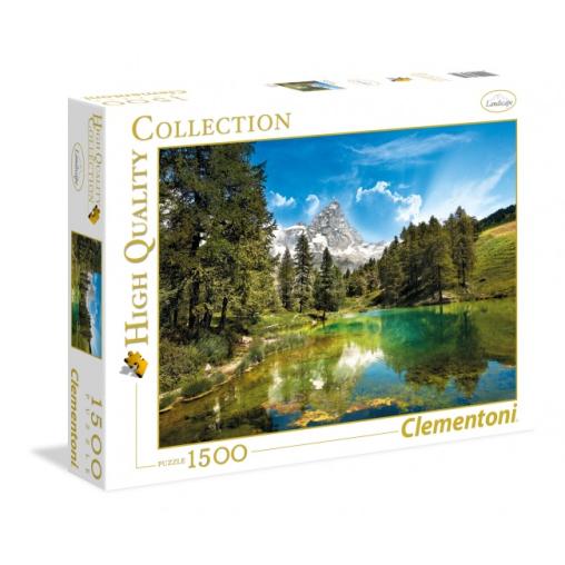 Puzzle Clementoni El Lago Azul de 1500 Piezas