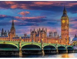 Puzzle Clementoni El Parlamento de Londres de 500 Piezas