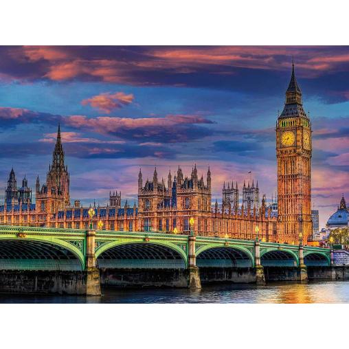 Puzzle Clementoni El Parlamento de Londres de 500 Piezas