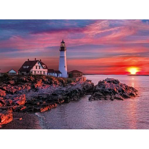 Puzzle Clementoni Faro Portland de 500 Piezas