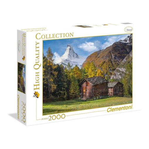 Puzzle Clementoni Fascinado con el Matterhorn de 2000 Piezas